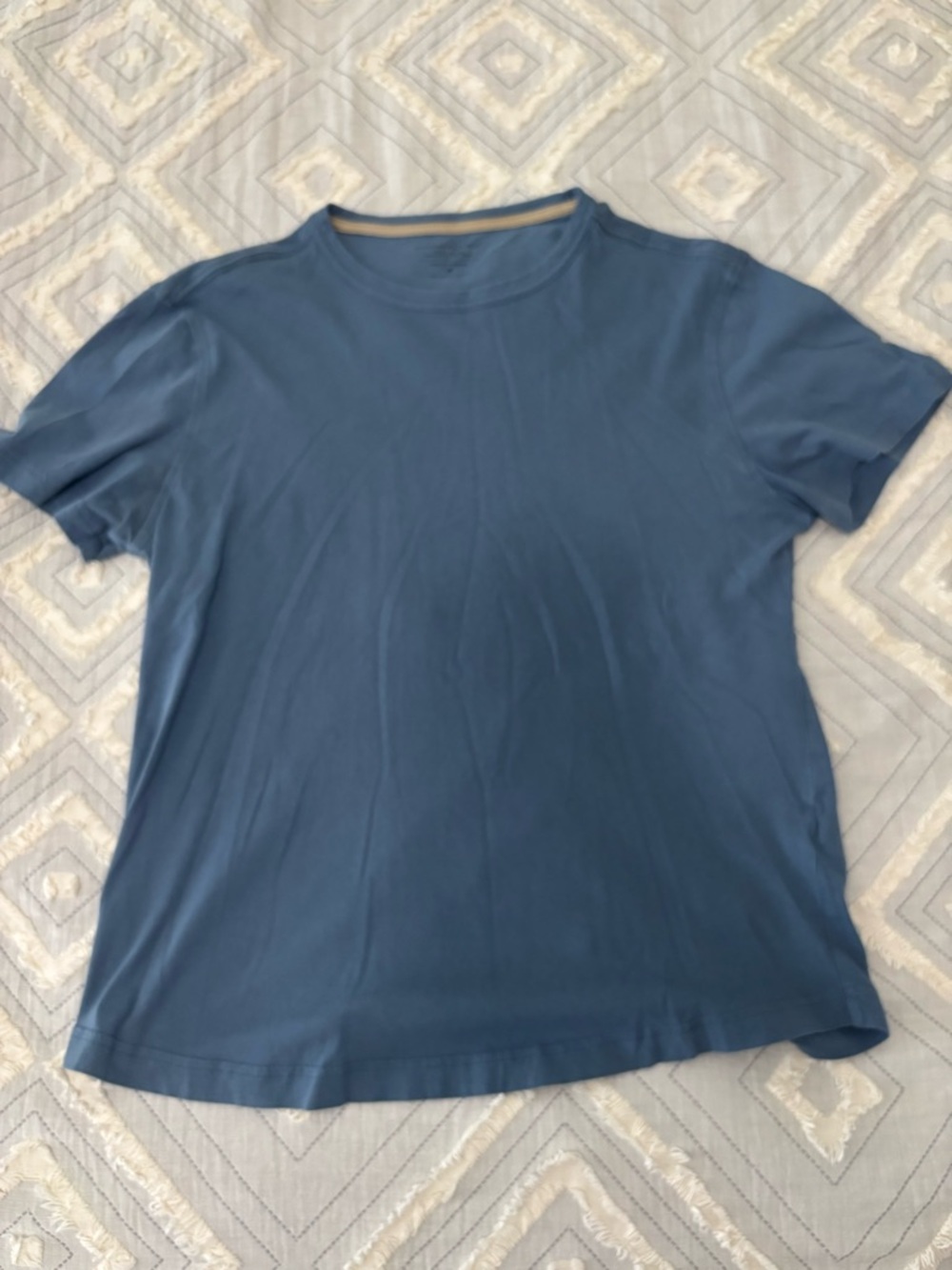Banana Republic Blue Short Sleeve T-Shirt - Size: Medium